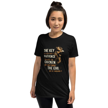 Chicken First Short-Sleeve Unisex T-Shirt - L & M Kee, LLC