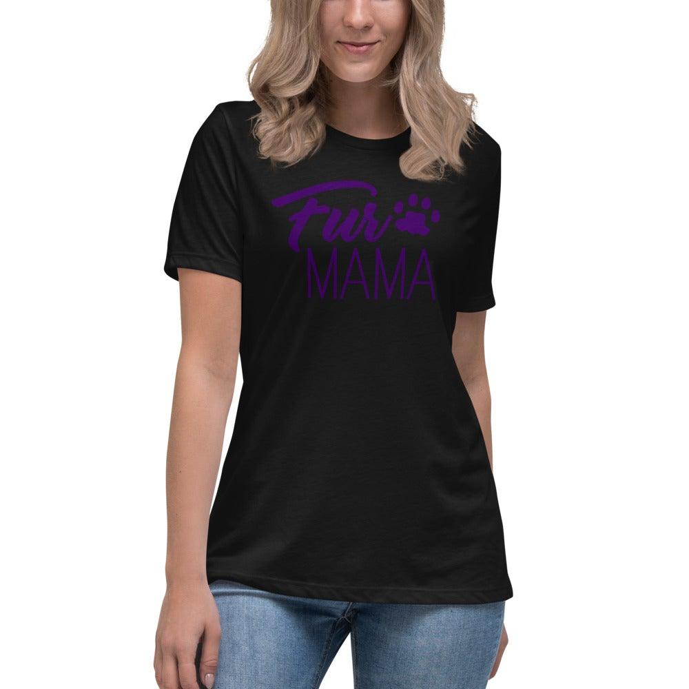 Fur Mama Women's Relaxed T-Shirt - L & M Kee, LLC