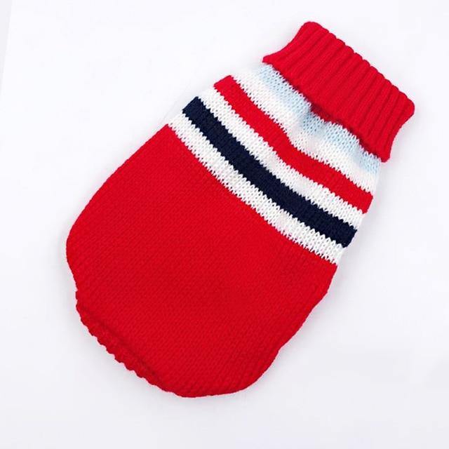 Knitted Winter Sweater For Dogs - L & M Kee, LLC