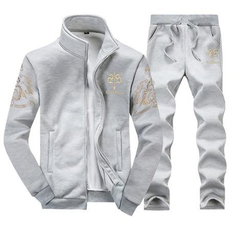 Men/Women 2019 Coat Fleece Hoodies Sweatshirts+Sweatpants Suit - L & M Kee, LLC