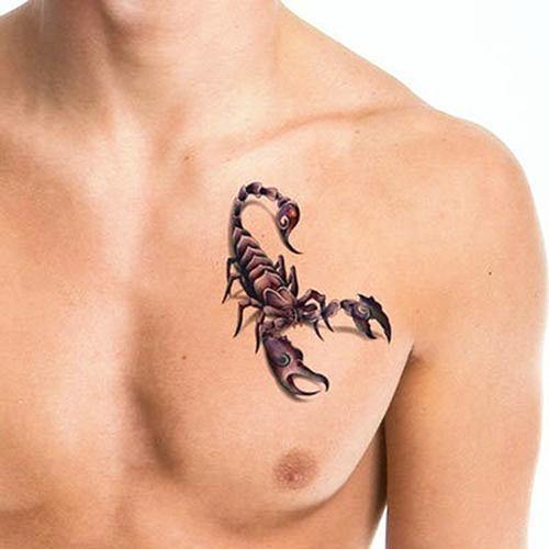 Scorpion King Temporary Waterproof Tattoo - L & M Kee, LLC