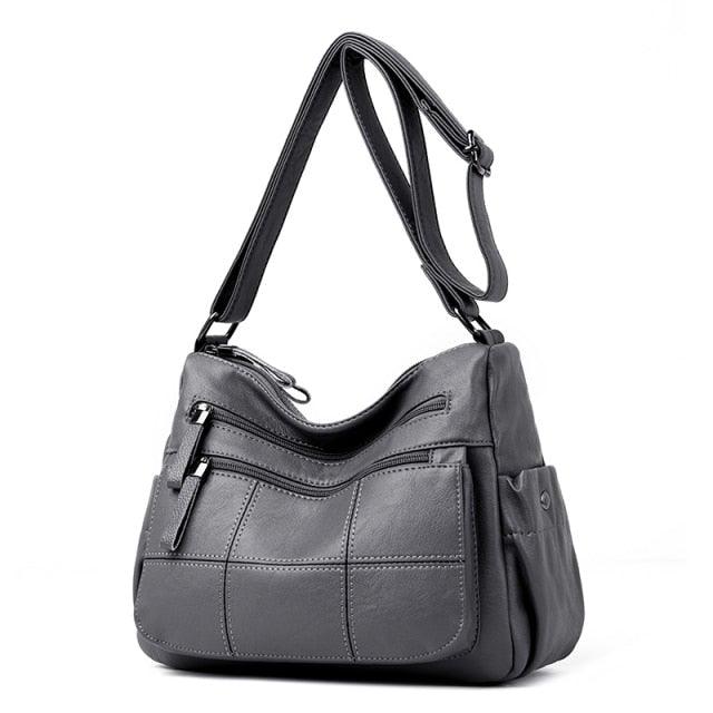 Sac A Main High Quality Leather Luxury Handbag - L & M Kee, LLC