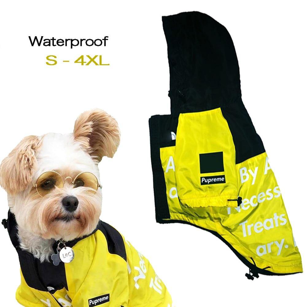 Dog Raincoat Reflective Clothes for Small Medium Large Dogs - L & M Kee, LLC