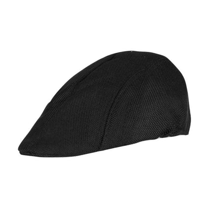 Womens | Mens | Herringbone Solid Flat Berets Cap Hat - L & M Kee, LLC