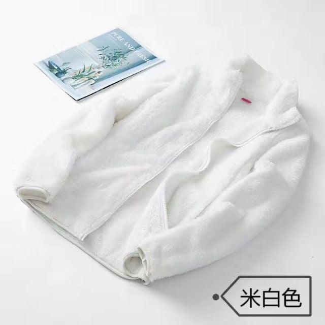Coral Polar Fleece Zip-UP Jacket - L & M Kee, LLC