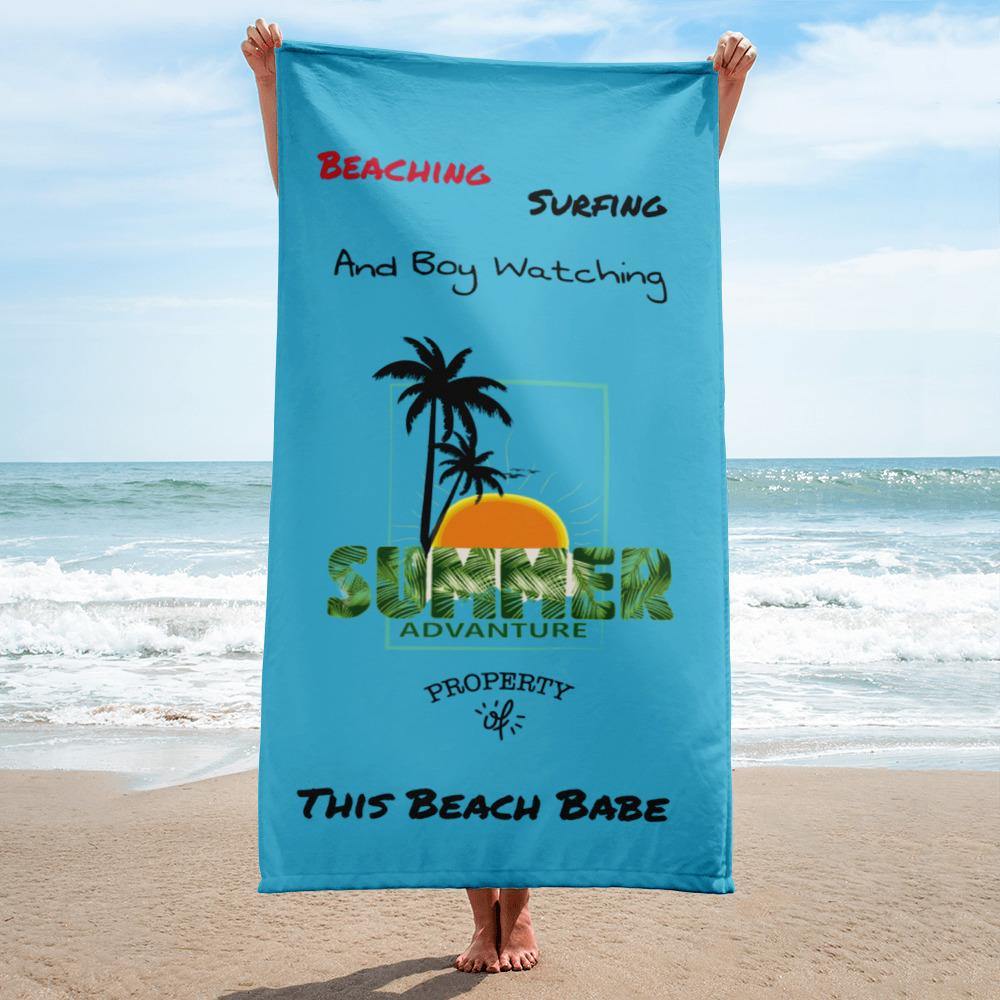 Beach Babe Surfing Towel - L & M Kee, LLC