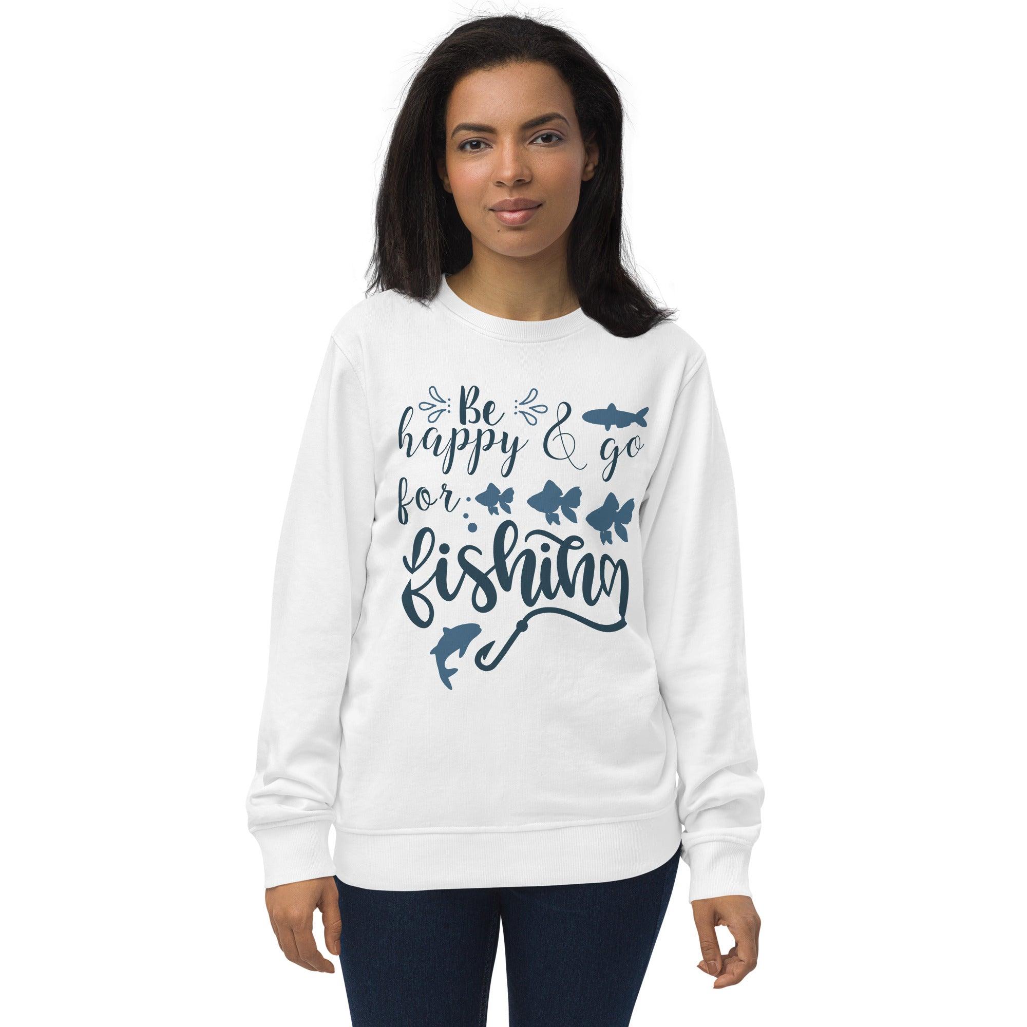 Be Happy Fishing Sweatshirt - L & M Kee, LLC