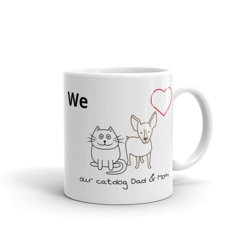 Mug - Cat/Dog Mommy & Daddy - L & M Kee, LLC