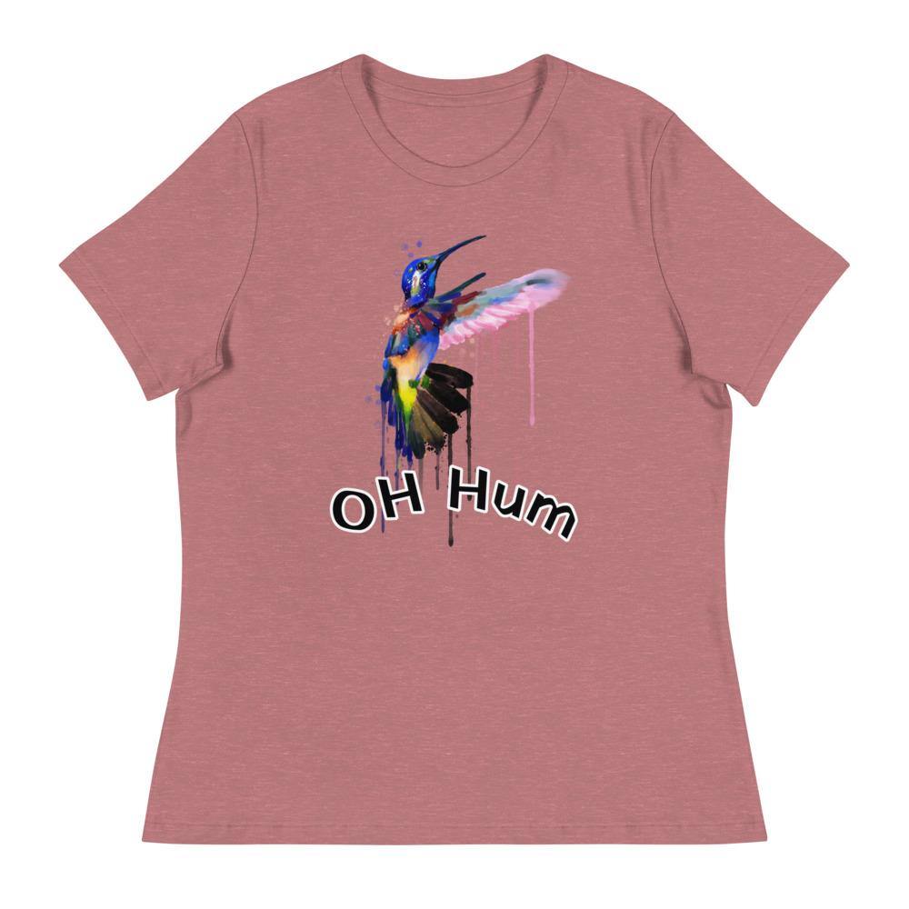 Oh Hum Women's Relaxed T-Shirt - L & M Kee, LLC
