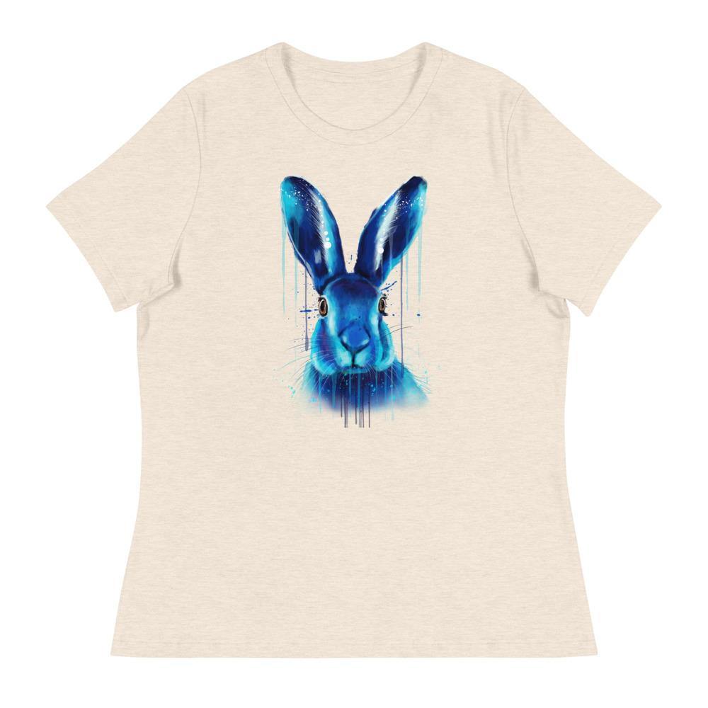 Rabbit Women's Relaxed T-Shirt - L & M Kee, LLC