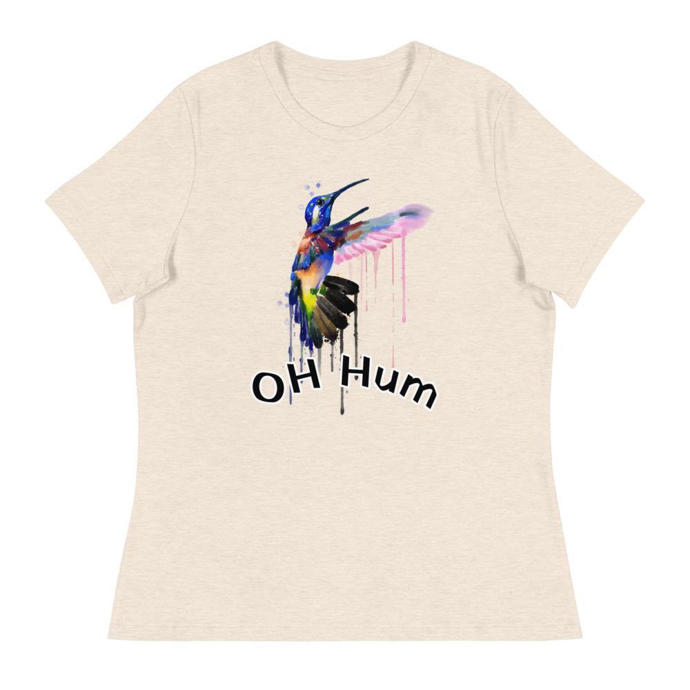 Oh Hum Women's Relaxed T-Shirt - L & M Kee, LLC