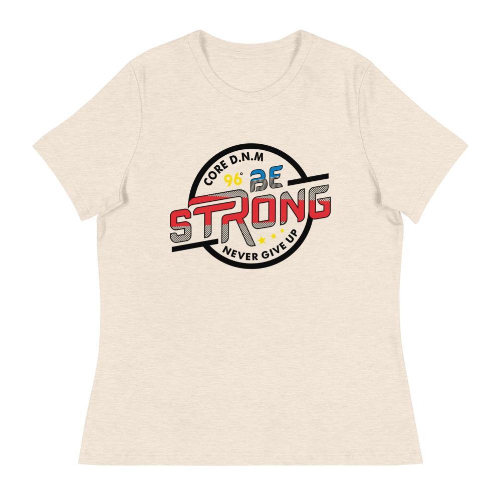 Be Strong Women's Relaxed T-Shirt - L & M Kee, LLC