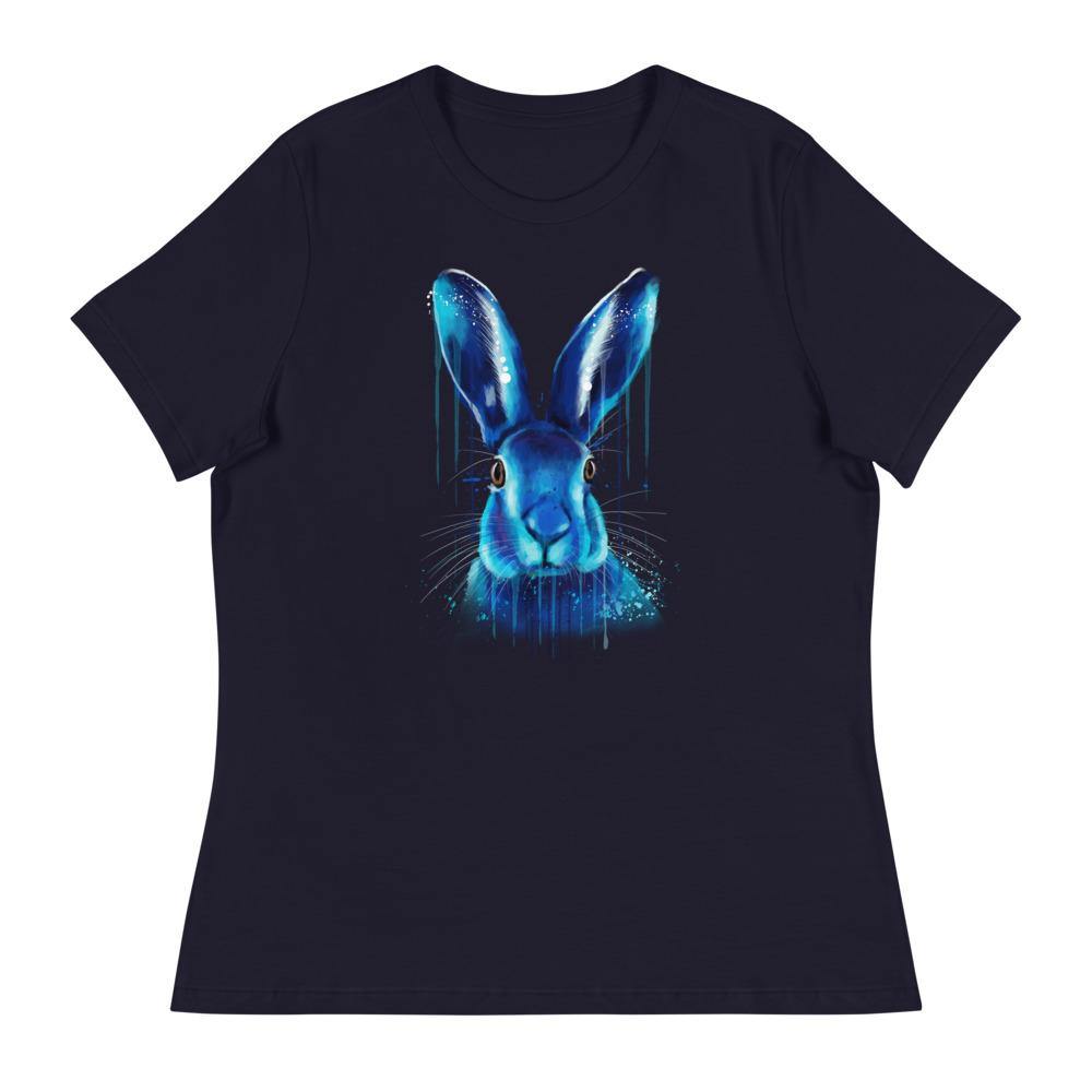 Rabbit Women's Relaxed T-Shirt - L & M Kee, LLC