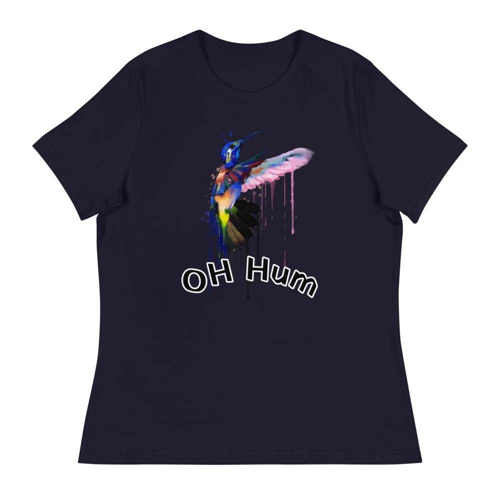 Oh Hum Women's Relaxed T-Shirt - L & M Kee, LLC