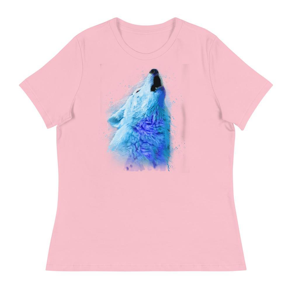 Wild Wolf Women's Relaxed T-Shirt - L & M Kee, LLC